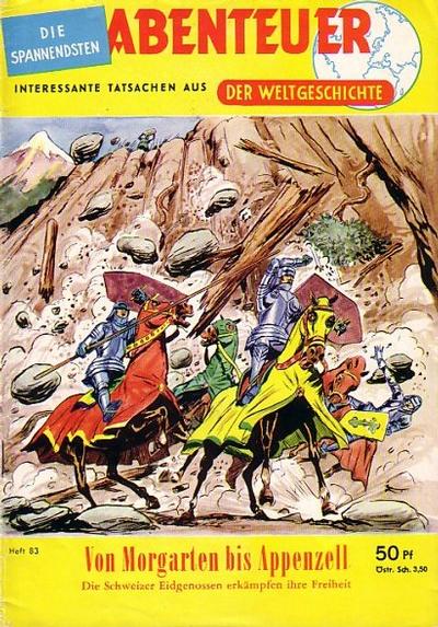 Cover for Abenteuer der Weltgeschichte (Lehning, 1953 series) #83