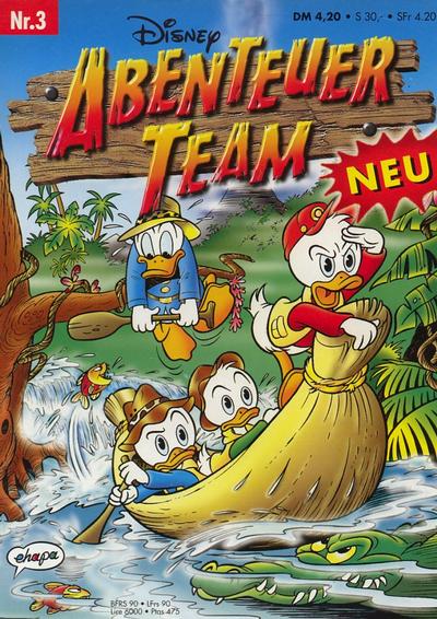 Cover for Abenteuer Team (Egmont Ehapa, 1996 series) #3