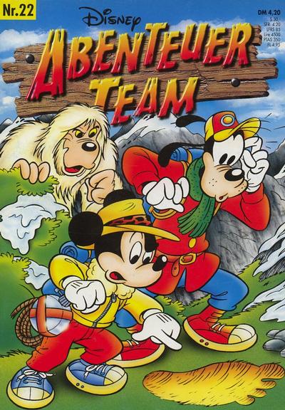 Cover for Abenteuer Team (Egmont Ehapa, 1996 series) #22
