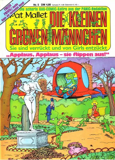 Cover for Die kleinen grünen Männchen (Condor, 1983 series) #5 - Applaus, Applaus - sie flippen aus!