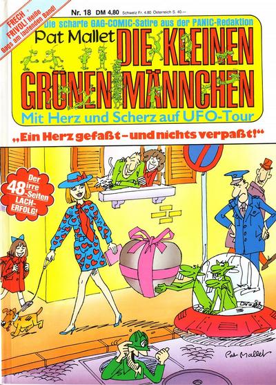 Cover for Die kleinen grünen Männchen (Condor, 1983 series) #18