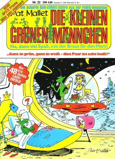Cover for Die kleinen grünen Männchen (Condor, 1983 series) #22