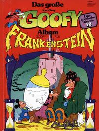 Cover for Das große Goofy Album (Egmont Ehapa, 1977 series) #10 - Goofy als Frankenstein