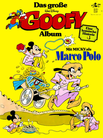 Cover for Das große Goofy Album (Egmont Ehapa, 1977 series) #4 - Mit Micky als Marco Polo