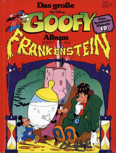 Cover for Das große Goofy Album (Egmont Ehapa, 1977 series) #10 - Goofy als Frankenstein