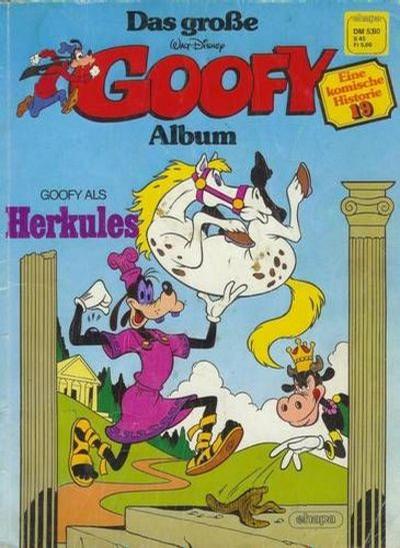 Cover for Das große Goofy Album (Egmont Ehapa, 1977 series) #19 - Goofy als Herkules