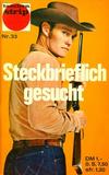 Cover for Taschenstrip (Tessloff, 1963 series) #33