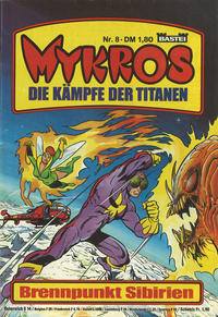 Cover Thumbnail for Mykros (Bastei Verlag, 1982 series) #8