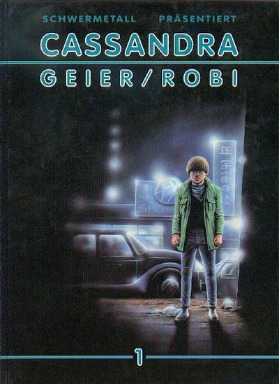 Cover for Schwermetall präsentiert (Kunst der Comics / Alpha, 1986 series) #57 - Cassandra - 1