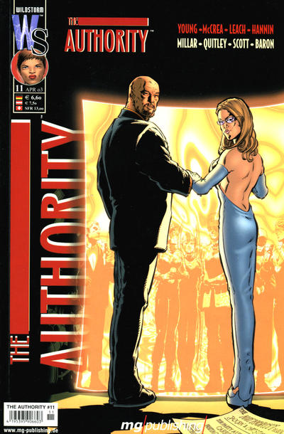 Cover for The Authority (mg publishing, 2001 series) #11