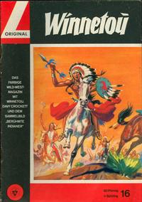 Cover Thumbnail for Winnetou (Lehning, 1964 series) #16