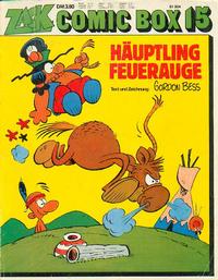 Cover Thumbnail for Zack Comic Box (Koralle, 1972 series) #15 - Häuptling Feuerauge