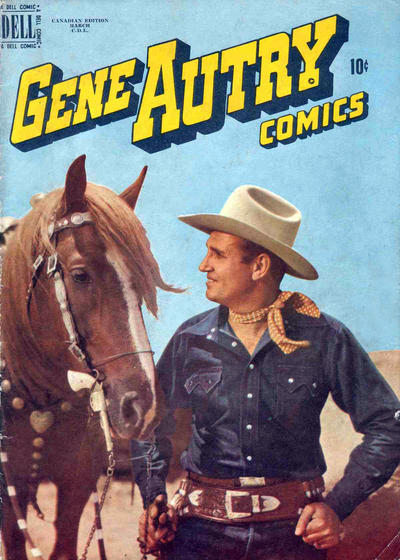 Cover for Gene Autry Comics (Wilson Publishing, 1948 ? series) #36