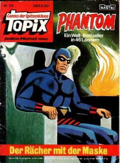 Cover for Topix (Bastei Verlag, 1976 series) #23 - Phantom - Der Rächer mit der Maske