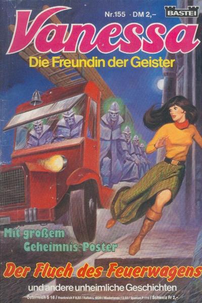 Cover for Vanessa (Bastei Verlag, 1982 series) #155