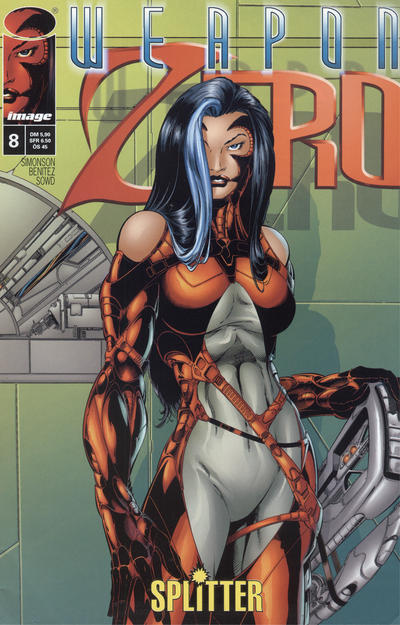 Cover for Weapon Zero (Splitter, 1997 series) #8