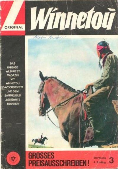 Cover for Winnetou (Lehning, 1964 series) #3