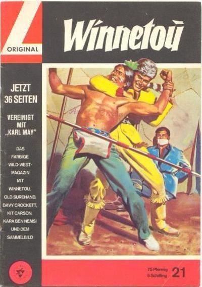 Cover for Winnetou (Lehning, 1964 series) #21