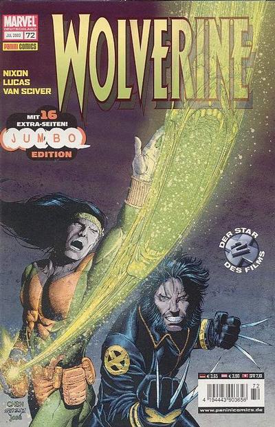Cover for Wolverine (Panini Deutschland, 1997 series) #72