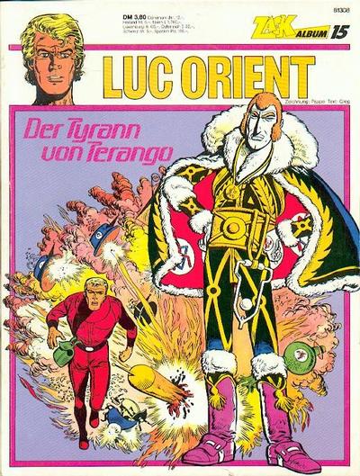 Cover for Zack Album (Koralle, 1973 series) #15 - Luc Orient - Der Tyrann von Terango