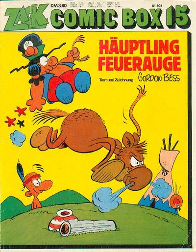 Cover for Zack Comic Box (Koralle, 1972 series) #15 - Häuptling Feuerauge