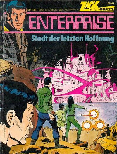 Cover for Zack Comic Box (Koralle, 1972 series) #22 - Enterprise - Stadt der letzten Hoffung