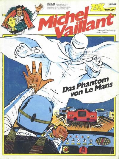 Cover for Zack Comic Box (Koralle, 1972 series) #24 - Michel Vaillant - Das Phantom von Le Mans