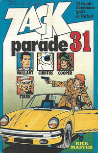 Cover Thumbnail for Zack Parade (Koralle, 1973 series) #31