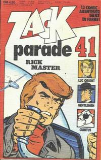Cover Thumbnail for Zack Parade (Koralle, 1973 series) #41