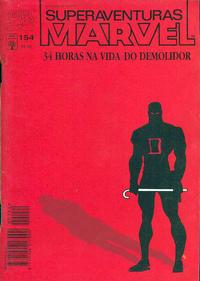 Cover Thumbnail for Superaventuras Marvel (Editora Abril, 1982 series) #154