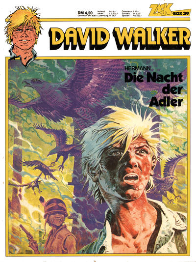 Cover for Zack Comic Box (Koralle, 1972 series) #39 - David Walker - Die Nacht der Adler