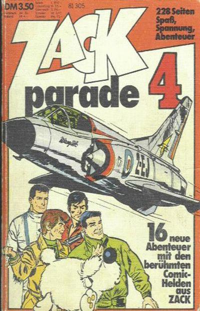 Cover for Zack Parade (Koralle, 1973 series) #4