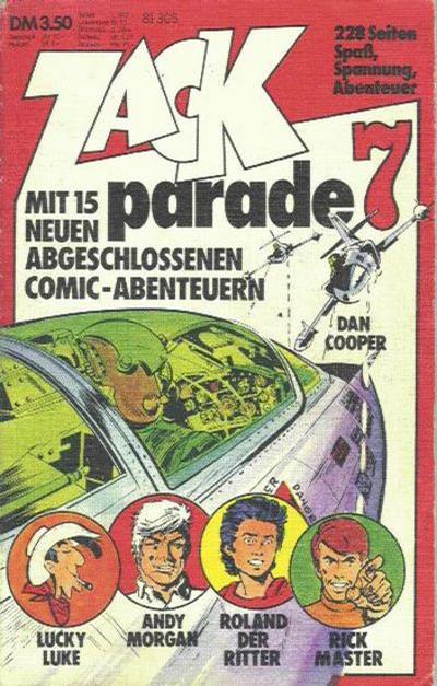 Cover for Zack Parade (Koralle, 1973 series) #7