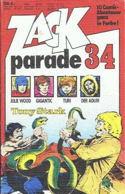 Cover for Zack Parade (Koralle, 1973 series) #34