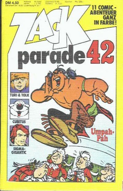 Cover for Zack Parade (Koralle, 1973 series) #42
