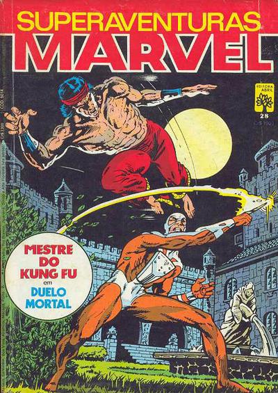 Cover for Superaventuras Marvel (Editora Abril, 1982 series) #28