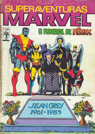 Cover for Superaventuras Marvel (Editora Abril, 1982 series) #34