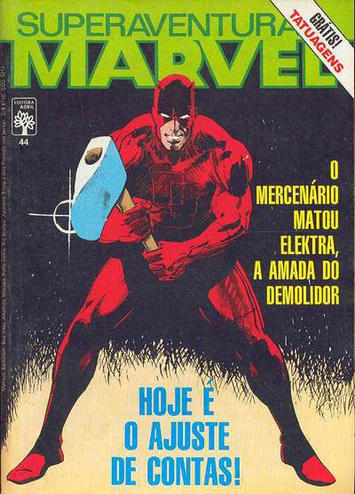 Cover for Superaventuras Marvel (Editora Abril, 1982 series) #44