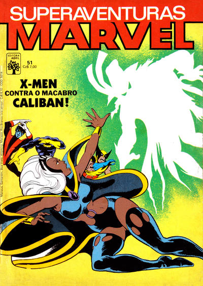 Cover for Superaventuras Marvel (Editora Abril, 1982 series) #51
