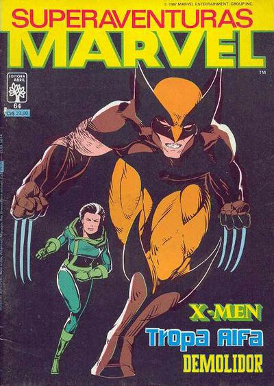 Cover for Superaventuras Marvel (Editora Abril, 1982 series) #64
