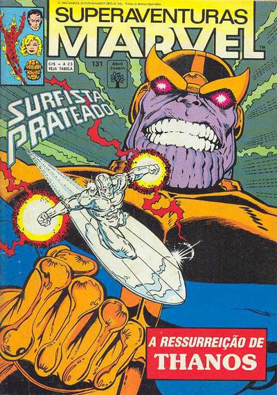Cover for Superaventuras Marvel (Editora Abril, 1982 series) #131
