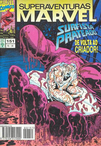 Cover for Superaventuras Marvel (Editora Abril, 1982 series) #151