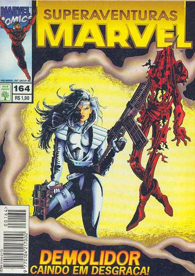 Cover for Superaventuras Marvel (Editora Abril, 1982 series) #164