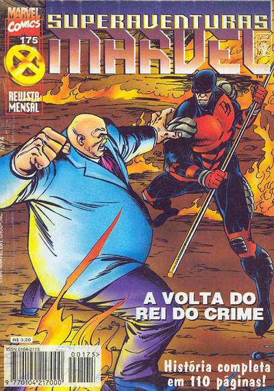 Cover for Superaventuras Marvel (Editora Abril, 1982 series) #175