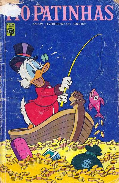 Cover for Tio Patinhas (Editora Abril, 1963 series) #151