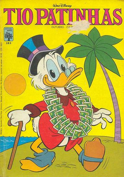 Cover for Tio Patinhas (Editora Abril, 1963 series) #183