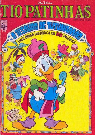 Cover for Tio Patinhas (Editora Abril, 1963 series) #195