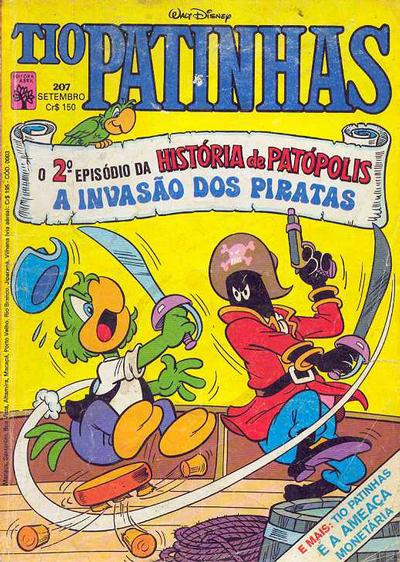Cover for Tio Patinhas (Editora Abril, 1963 series) #207
