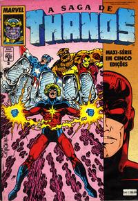 Cover Thumbnail for A Saga de Thanos (Editora Abril, 1992 series) #2