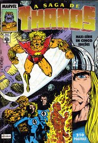 Cover Thumbnail for A Saga de Thanos (Editora Abril, 1992 series) #3
